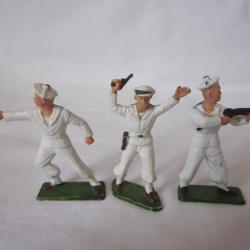 STARLUX 1/32 - ARM&Eacute;E FRAN&Ccedil;AISE S&Eacute;RIE 1 : 3 MARINS FRAN&Ccedil;AIS AU COMBAT / VINTAGE