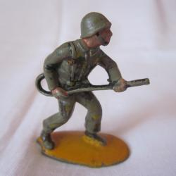 CLAIRET 1/32 peint : Arm&eacute;e Fran&ccedil;aise - Fantassin Fran&ccedil;ais au Lance-Flammes