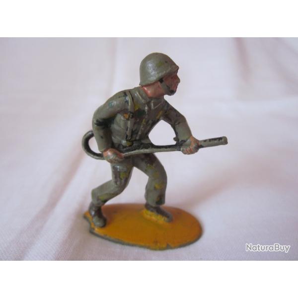 CLAIRET 1/32 peint : Arm�e Fran�aise - Fantassin Fran�ais au Lance-Flammes