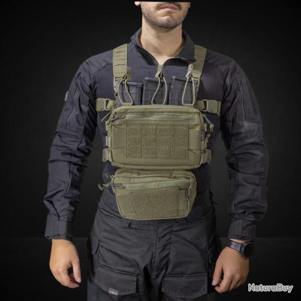 Chest Rig Flint MK1 Ranger Green- Corso Tactical
