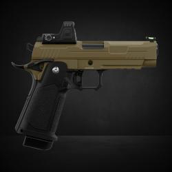 ARCTURUS Pistolet GBB airsoft Vanguard 4.3'' RDS BLK/TAN