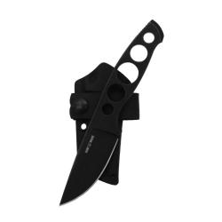 Couteau Fixe GiantMouse GMF5 Lame Acier N690 Manche Acier N690 &Eacute;tui Kydex Made In Italy GM13372