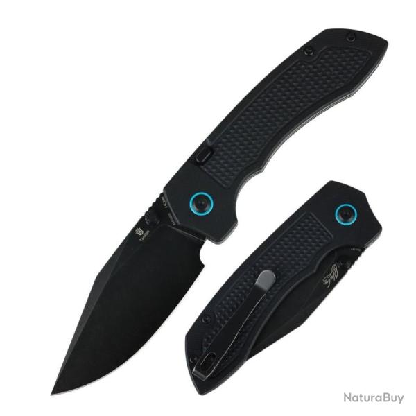 Couteau Tenable Entity Lame Acier 14C28N Manche G10 Noir Top Liner Lock B1036H3