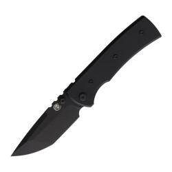 Couteau Pliant Chaves Redencion 229 Tanto Lame Acier Elmax Noire Manche G10 Noir Linerlock CHAV14483