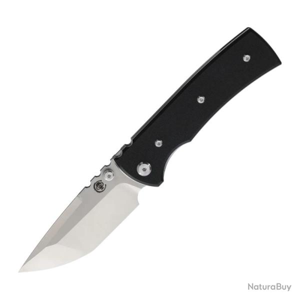 Couteau Pliant Chaves Redencion 229 Tanto Lame Acier Elmax Manche G10 Noir Linerlock CHAV14481