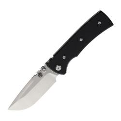 Couteau Pliant Chaves Redencion 229 Drop Point Lame Acier Elmax Manche G10 Noir Linerlock CHAV14480