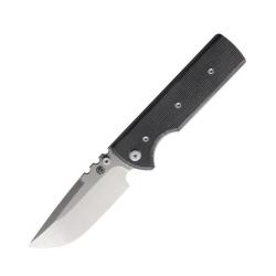 Couteau Pliant Chaves NTAK Drop Point Lame Acier Elmax Manche Micarta Noir Linerlock CHAV14328