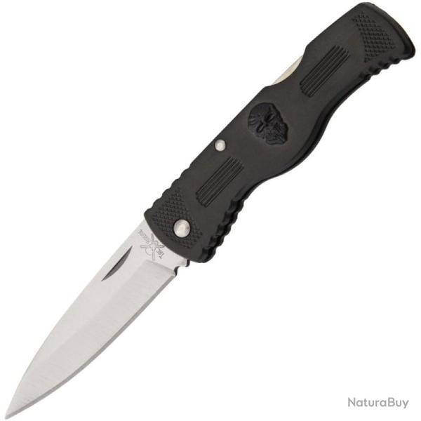 Couteau Pliant Frost Cutlery Tac Xtreme Lame Acier Inoxydable Manche Synth�tique Noir Lockback