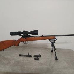 Carabine Ansch&uuml;tz(S&eacute;rie 1400) + Lunette + Bipied + Chargeur 10 coups