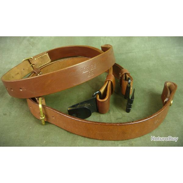 Bretelle Mauser Su�dois M96 M38 Swedish sling Schweden Tragriemen