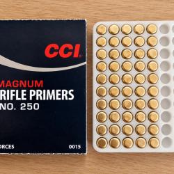 50 amorces CCI 250 Large Rifle Magnum