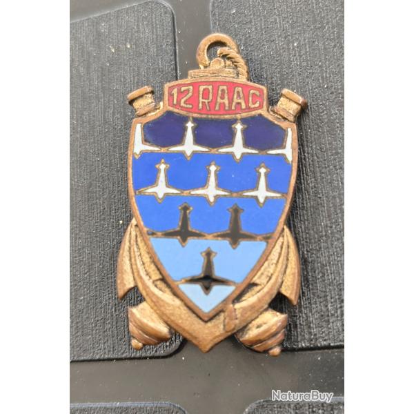 12� R�giment d'Artillerie Anti a�rienne Coloniale (12� RAAC)