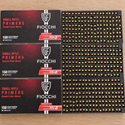 Lot amorce Fiocchi Small Rifle