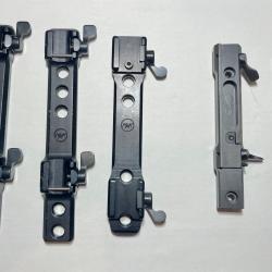 Vends Lots de montage fixe et amovible Brno Arms / Mak pour Sauer 303, Tikka