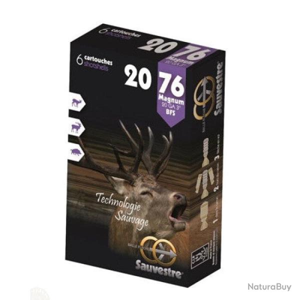 Balles Sauvestre BFF Boite de 6 - Par 1 / 20/76