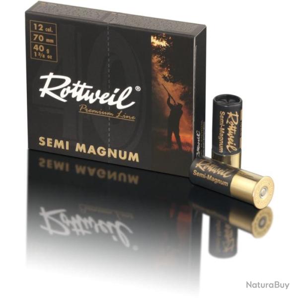 Cartouches Rottweil Semi Magnum Cal. 12/70 40 g - 6