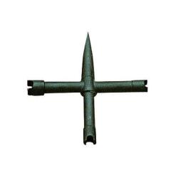 Cl&eacute; d&eacute;monte chemin&eacute;e Davide Pedersoli cruciforme universelle