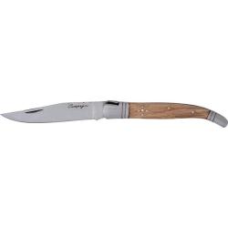 Couteau Divers Campagne - Lame 90mm Laiton - Inox