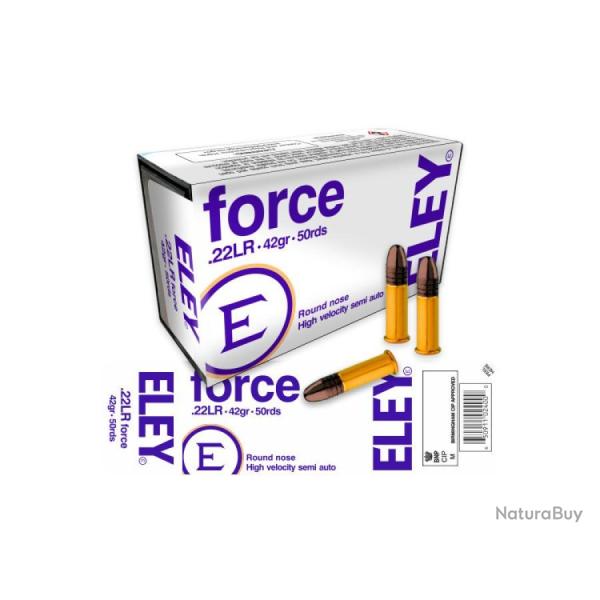 500 Munition Eley Force Cal.22LR