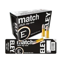 50 Munitions Eley Match Cal.22LR