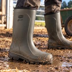Bottes de s&eacute;curit&eacute; Solidur Allworker S5 vertes 46
