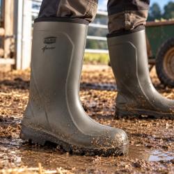 Bottes de s&eacute;curit&eacute; Solidur Allworker S5 vertes 42