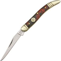 Couteau Rough Rider Baby Toothpick Lame Acier Inoxydable Manche Imitation &Eacute;caille Slip Joint RR505