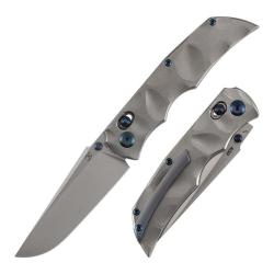 Couteau Kansept SIF Lame Acier CPM S35VN Manche Titane Crossbar Lock K1100V1