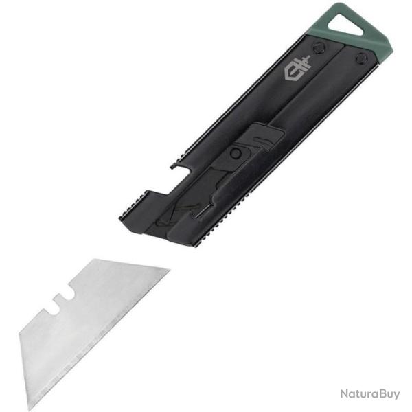 Couteau Pliant Gerber EAB Slim Slide Lock Manche Acier Inoxydable Noir et Vert G1075425