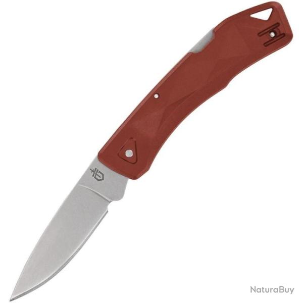 Couteau Pliant Gerber LST Ultra Lame Acier 420HC Manche Nylon Rouge USA G1074515
