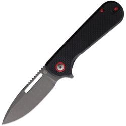 Couteau Pliant Utica Disruption III Lame Acier D2 Manche G10 Noir Linerlock USA UTKE40