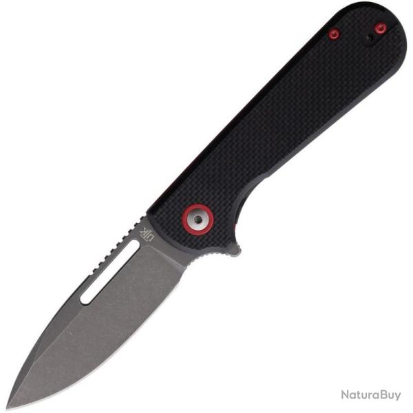 Couteau Pliant Utica Disruption III Lame Acier D2 Manche G10 Noir Linerlock USA UTKE40