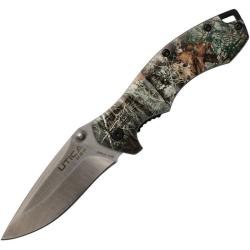Couteau Pliant Utica Bush Trail III Lame Acier 8Cr13MoV Manche ABS Camo Linerlock UTK91RT1077CP