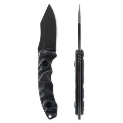 Couteau Fixe Skallywag Tactical The Mini Lame Acier 420 Manche G10 &Eacute;tui Kydex SKW17077
