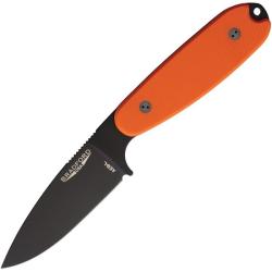 Couteau Fixe Bradford Guardian 3.5 Ultralite Lame Acier AEB-L Manche G10 Orange &Eacute;tui BRAD35U005BA