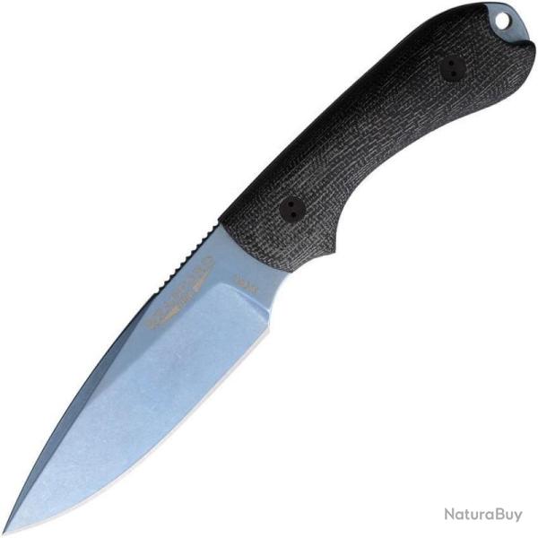 Couteau Fixe Bradford Guardian 3 Lame Acier AEB-L Manche Micarta Noir �tui Cuir USA BRAD3FE101PA