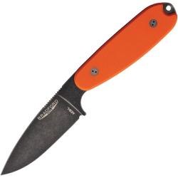 Couteau Fixe Bradford Guardian 3.5 Ultralite Lame Acier AEB-L Manche G10 Orange &Eacute;tui BRAD35U005NA