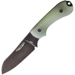 Couteau Fixe Bradford Guardian 3 Lame Acier N690 Manche G10 Jade &Eacute;tui Cuir USA BRAD3SF117N