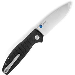 Couteau Bestech Knives Bestechman Goodboy Lame Acier D2 Manche G10 Noir Verrouillage BTKMK04A