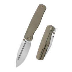 Couteau Pliant KB Albatross Lame Acier M390 Manche Titane Bronze Framelock KUB471C