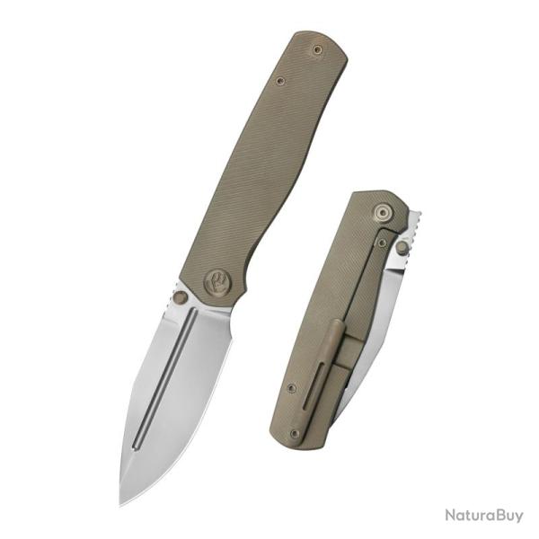 Couteau Pliant KB Albatross Lame Acier M390 Manche Titane Bronze Framelock KUB471C