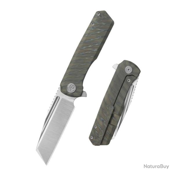 Couteau Pliant KB Nexus Lame Acier M390 Manche Titane Flamm� Framelock KUB442B