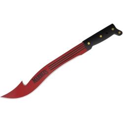 Couteau Fixe Marbles Devil Bush Lame Acier Inox Manche Polym&egrave;re Gut Hook MR12714