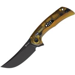 Couteau Reate PL-7 Lame Acier Nitro-V Manche Ultem Pivot Lock REA198