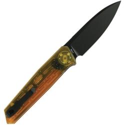 Couteau Reate PL-6 Lame Acier Nitro-V Manche Ultem Pivot Lock REA190
