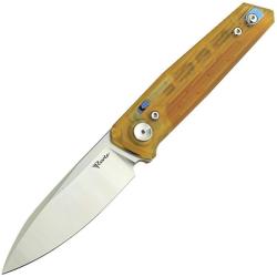 Couteau Reate PL-6 Lame Acier Nitro-V Manche Ultem Pivot Lock REA186