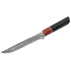 Couteau Fixe Benchmark Slicer Lame Acier Damas Manche G10 BMK129
