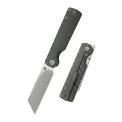 Couteau Pliant KB Get Some Lame Acier M390 Manche Titane Flamme Framelock KUB445B
