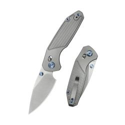Couteau Pliant KB Aero Lame Acier B&ouml;hler M390 Manche Titane Crossbar Lock KUB488A