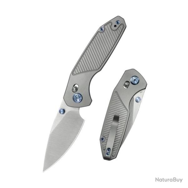 Couteau Pliant KB Aero Lame Acier B�hler M390 Manche Titane Crossbar Lock KUB488A